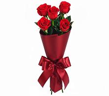 Букет 5 Красных роз Эдлесс Лав в Уренгое