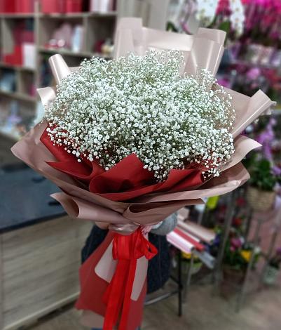 Букет цветов из: Гипсофила в Уренгое