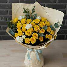 Букет цветов из:  Розы #REPLACE_PRED# Уренгое