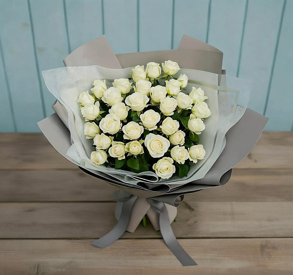 Букет Белоснежная нежность в Уренгое