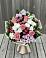 Букет цветов из: Альстромерии, Гвоздики, Розы и Хризантемы в Уренгое