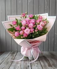 Букет Розовый кустик в Уренгое