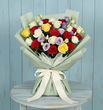 Букет цветов из:  Розы в Уренгое