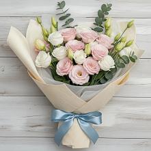 Букет цветов из:  Лизиантусы #REPLACE_PRED# Уренгое