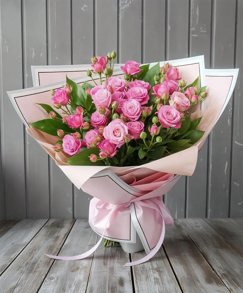 Букет Розовый кустик в Уренгое