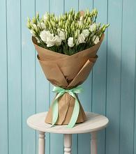 Букет цветов из:  Лизиантусы в Уренгое