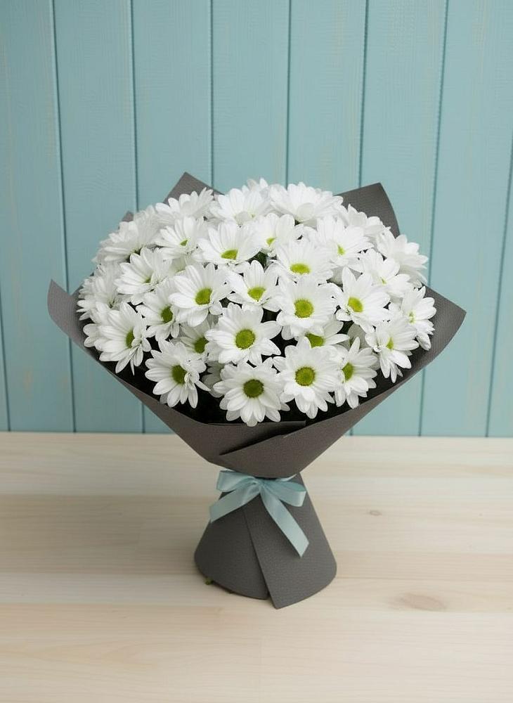 Букет цветов из: Хризантемы в Уренгое