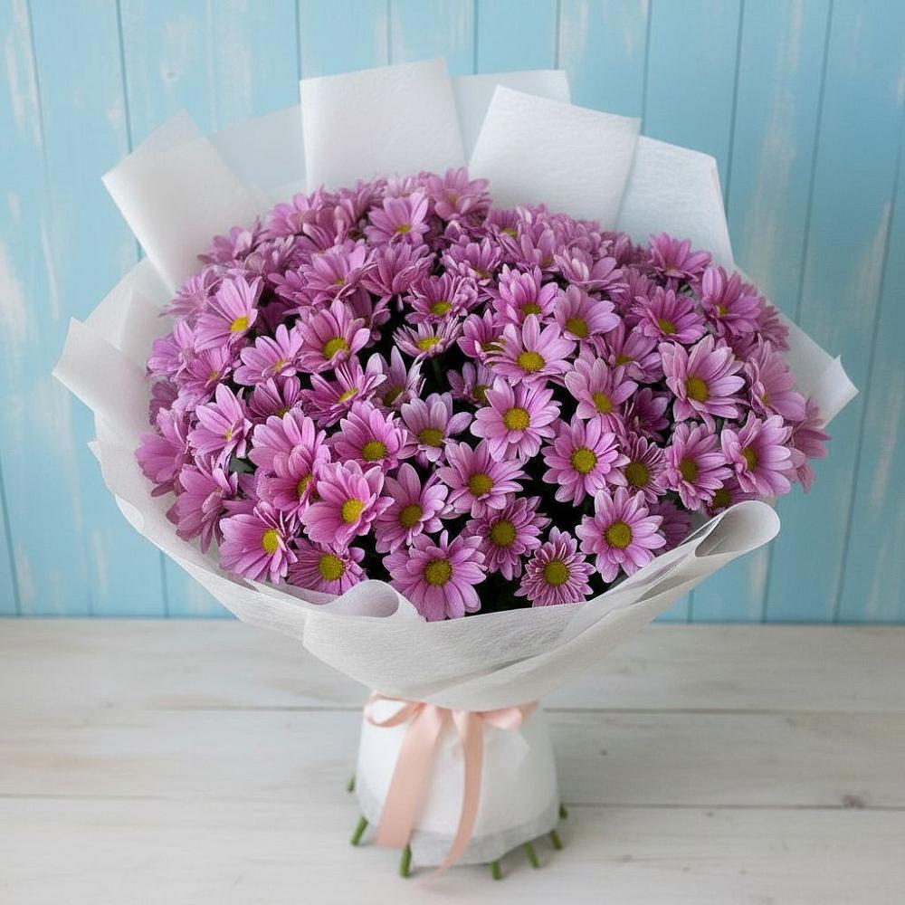 Букет цветов из: Хризантемы в Уренгое