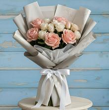 Букет цветов из:  Розы #REPLACE_PRED# Уренгое