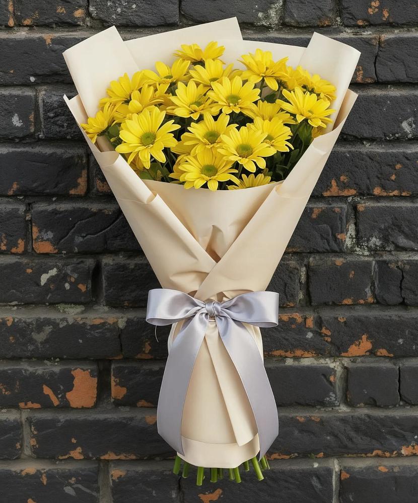 Букет цветов из: Хризантемы в Уренгое